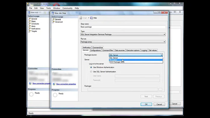 Automate SSIS Package Execution by Using the SQL Server Agent