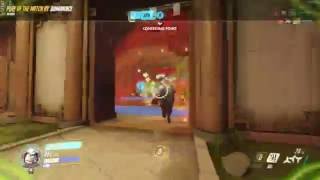 Overwatch Ranked Matches S2 - Genji Play of the Match #3