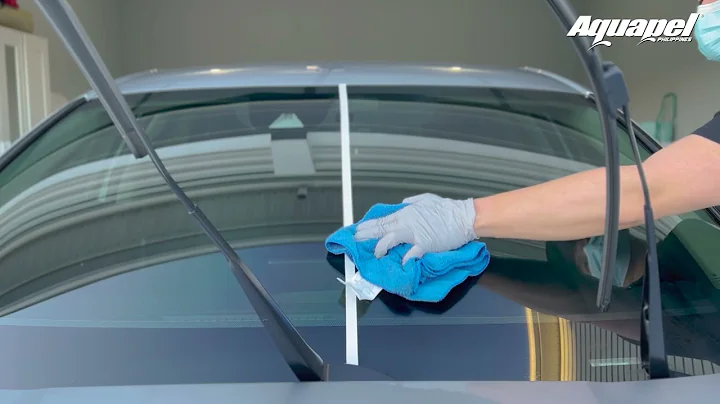 How to apply Aquapel Glass Treatment