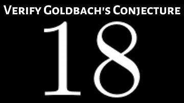 How to Verify Goldbach