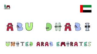 'ABU DHABI' | ALPHABET LORE  #uae 🇦🇪