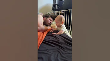 Precious Girl Says First Word Dada And Wakes Up Sleeping Father 