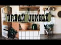 DIY Стена в стиле urban jungle (укладка плитки своими руками)