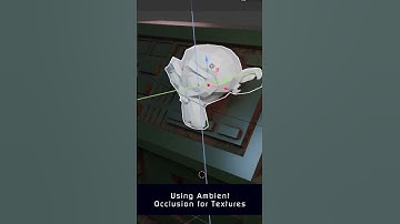 Using Ambient Occlusion for Textures in Blender