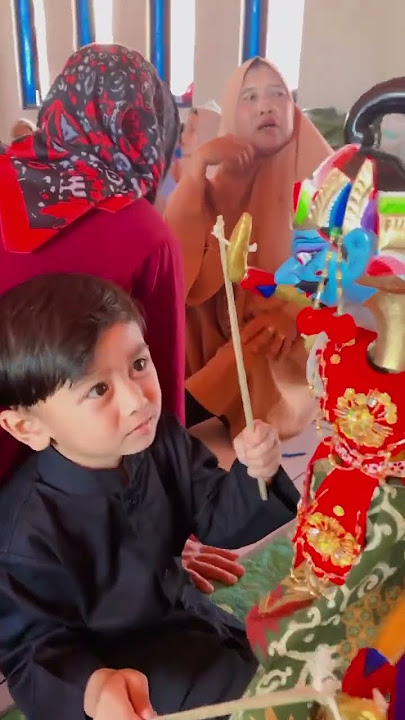 Main wayang kaya dalang 😂 #shortvideo #anakanak #wayanggolek