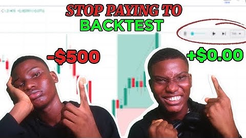Backtest your Trading Strategy for Free (Forex/Crypto)