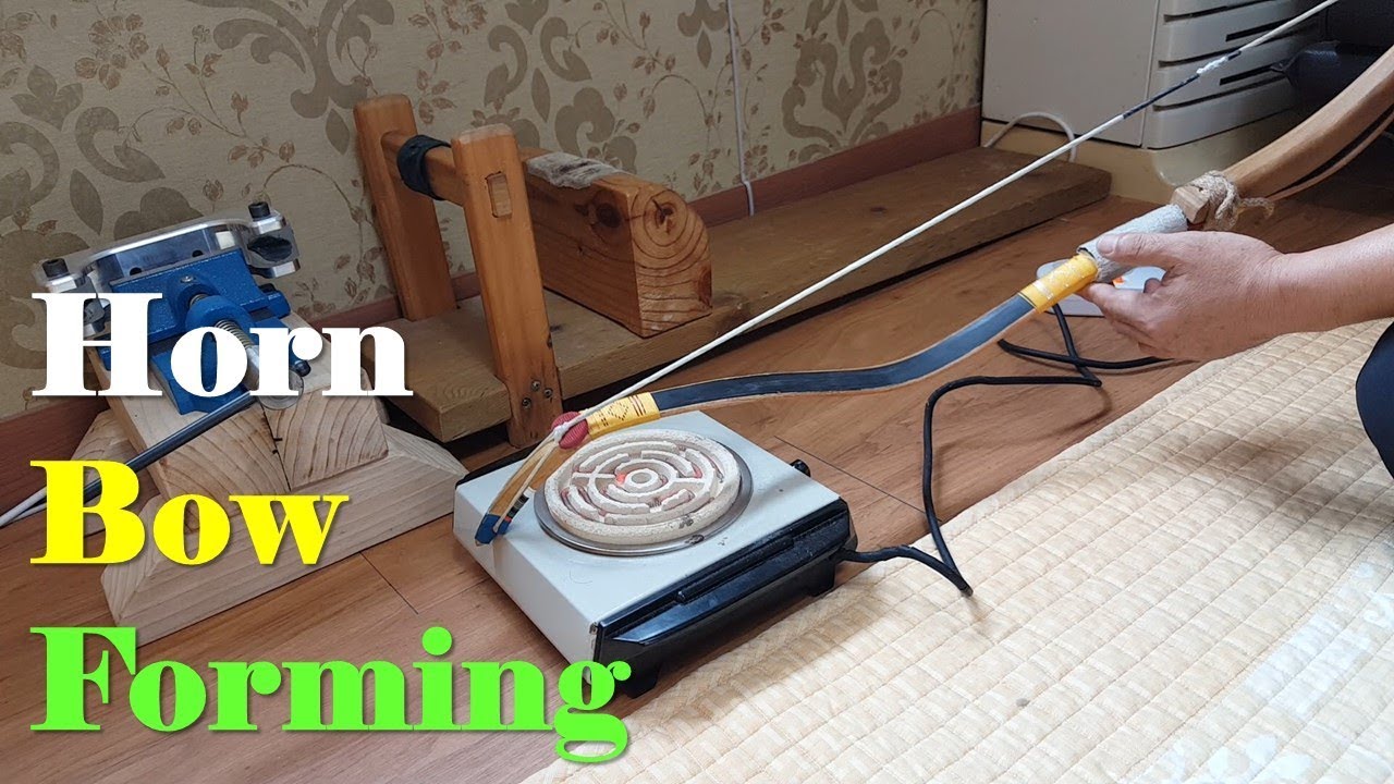 How to form traditional Korean horn bow!! YouTube