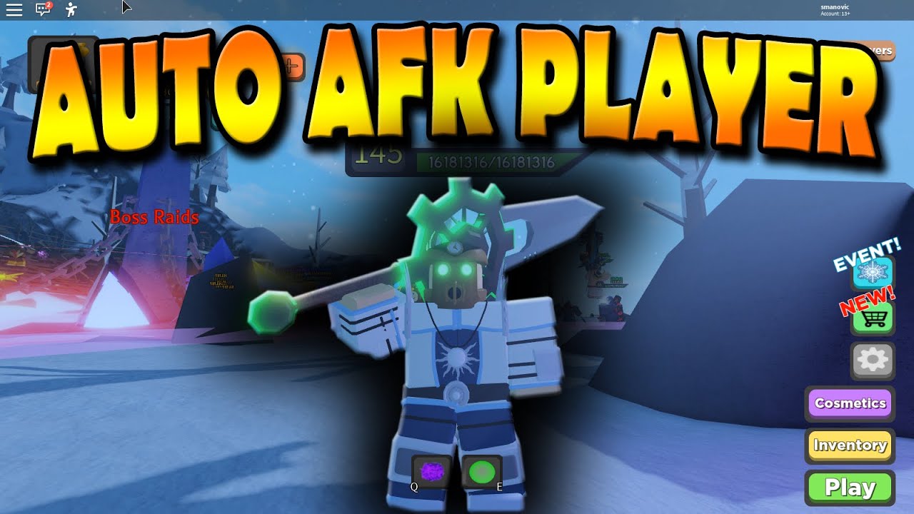 Dungeon Quest Auto Afk Player Youtube - autohotkey roblox anti afk