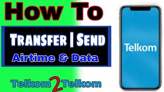 How to transfer | send airtime and data  Telkom to Telkom #data #telkom #airtime screenshot 4