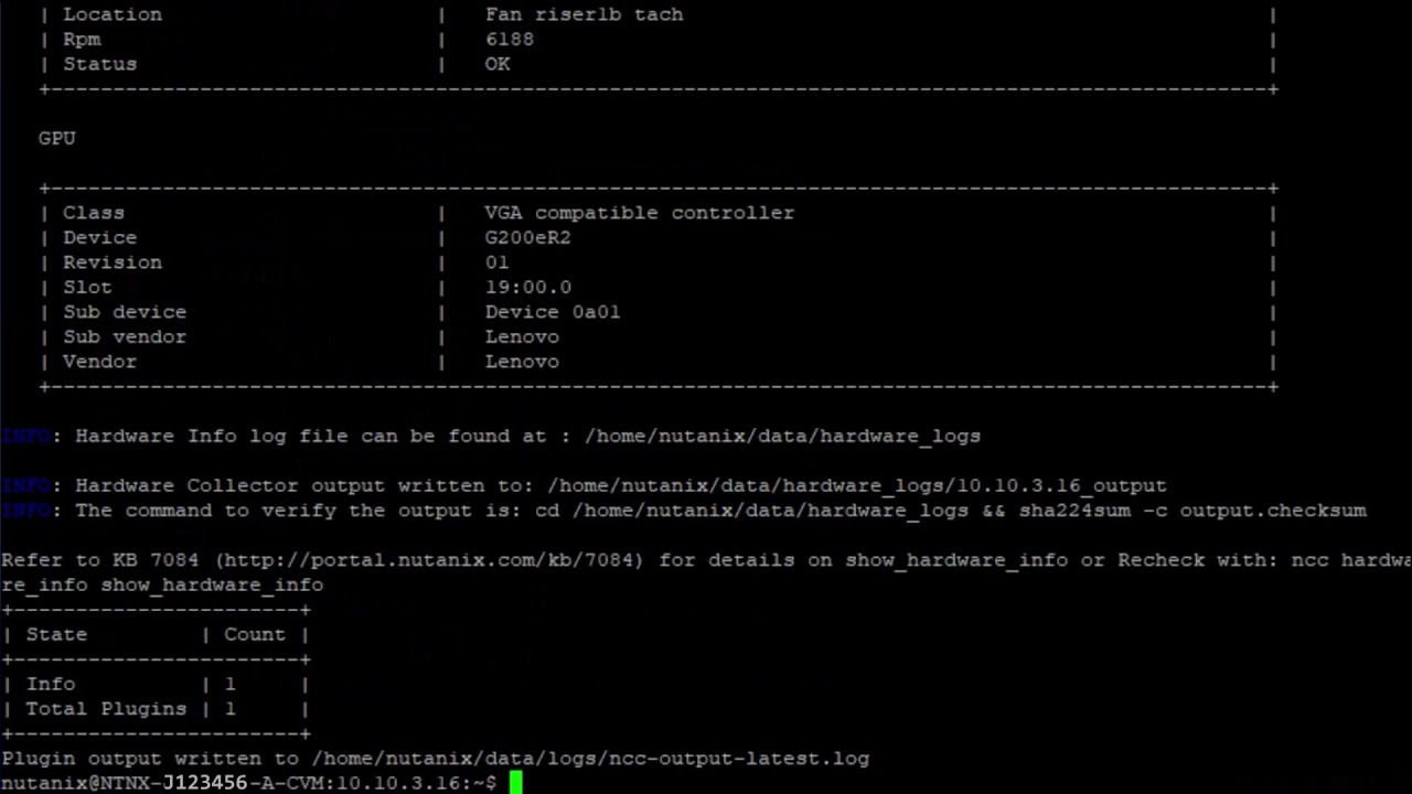 How to find the machine type and serial number for ThinkAgile HX Series