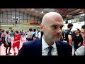Coach Medei dopo il match di Vibo