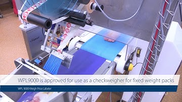WPL 9000 Weigh Price Labeler – Accurate, efficient end-of-line systems