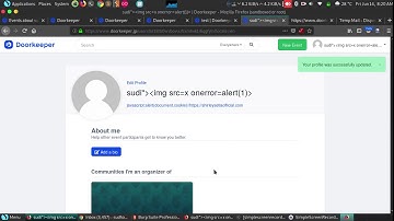 XSS in www.doorkeeper.jp| POC Video