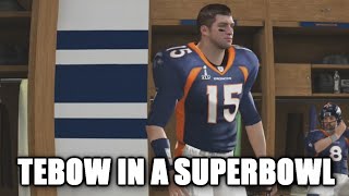 MADDEN 11 SUPERSTAR MODE AND TEBOW IS IN THE SUPERBOWL EP8
