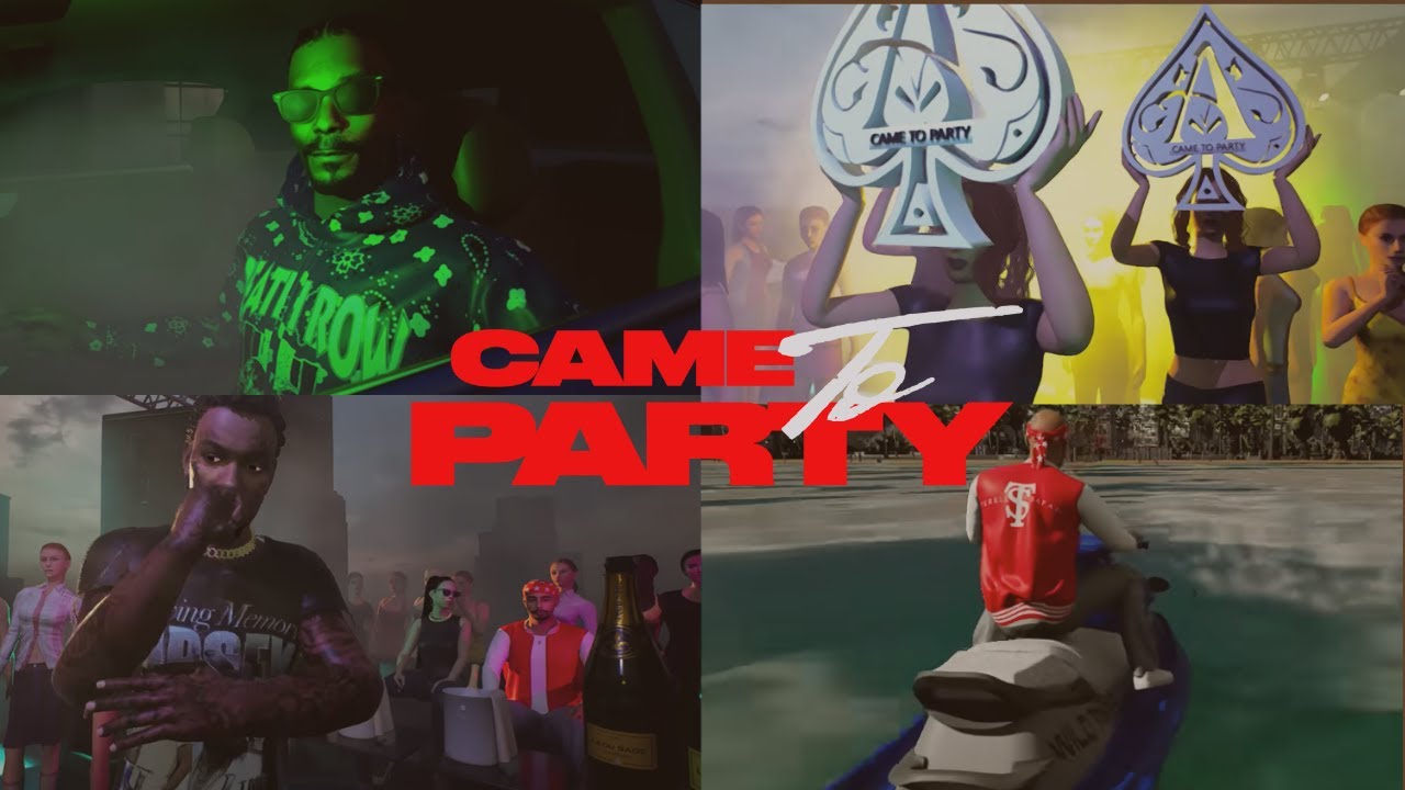 Terell Safadi  - Came to Party ft. The Game (Official Music Video)