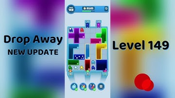 Drop Away Level 149 Walkthrough - NEW UPDATE | Step-by-Step Guide 🧠 | SolutionGuruji