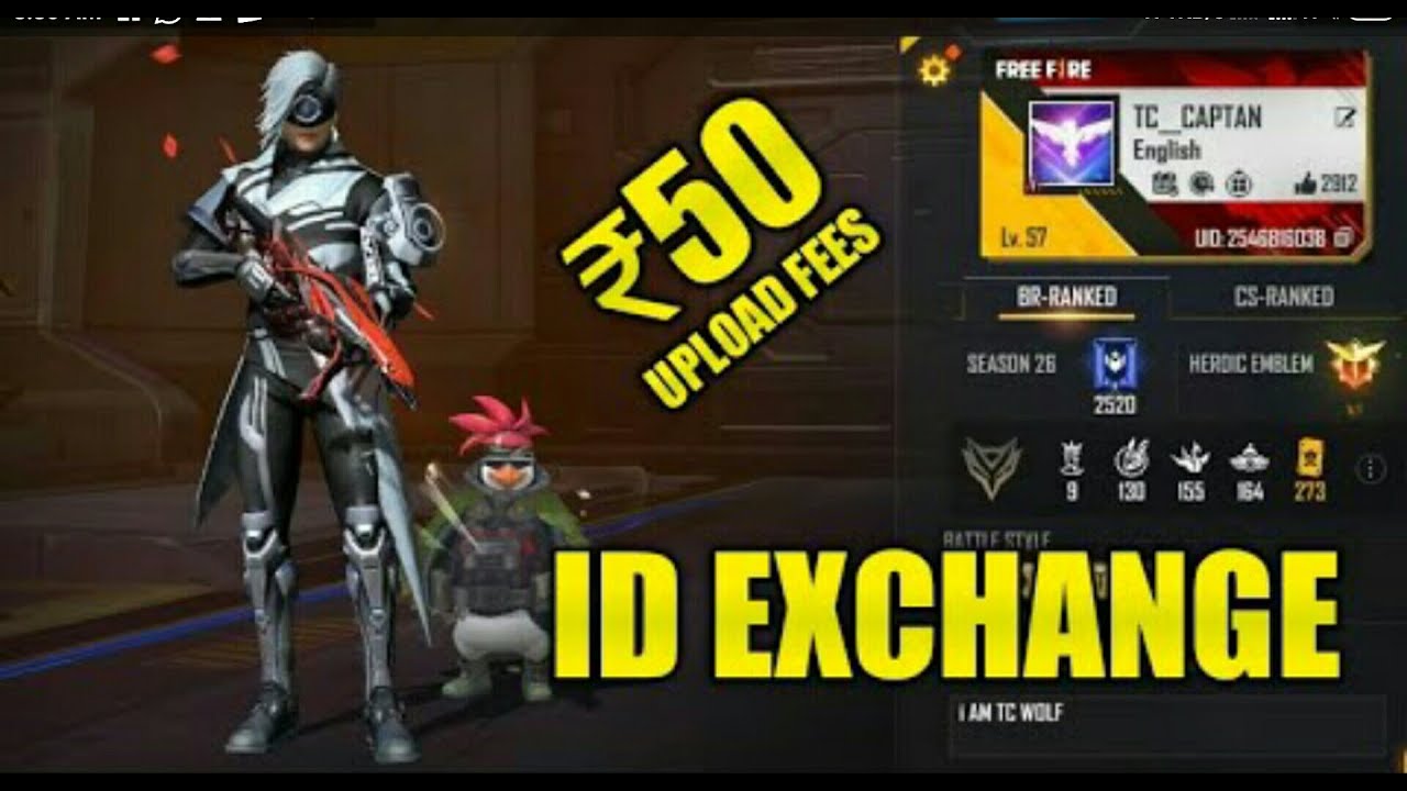Free Fire id (Sale) With Low Price Tamil💯 [26]
