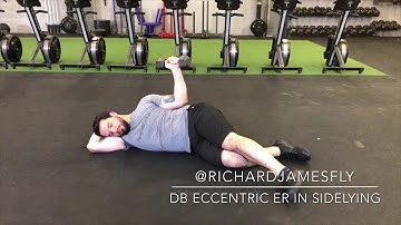 Dumbbell Eccentric Sidelying External Rotation (Rotation Below/Above/At Shoulder Height)