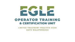 Math Practice for EGLE's Drinking Water Limited Treatment Exam