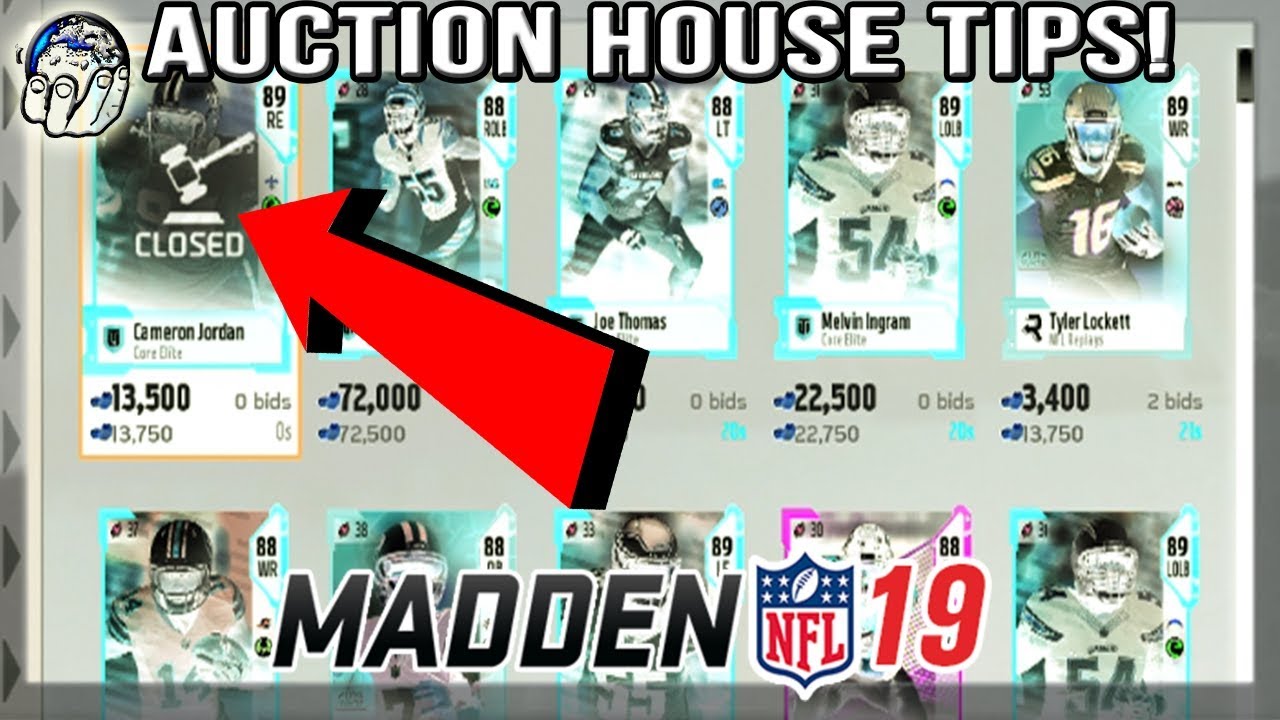 Madden 19 Here's how YOU can make the most out of the AUCTION house at LAUNCH! YouTube