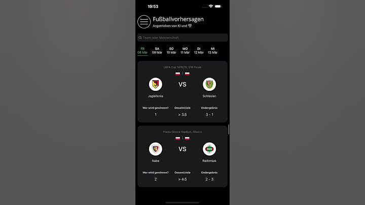 1X2.TV: AI-Fußballvorhersagen | Fußballtipps | Sportergebnisvorhersagen | Mobile App herunterladen!