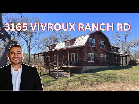 3165 Vivroux Ranch Rd, Seguin, TX home video tour