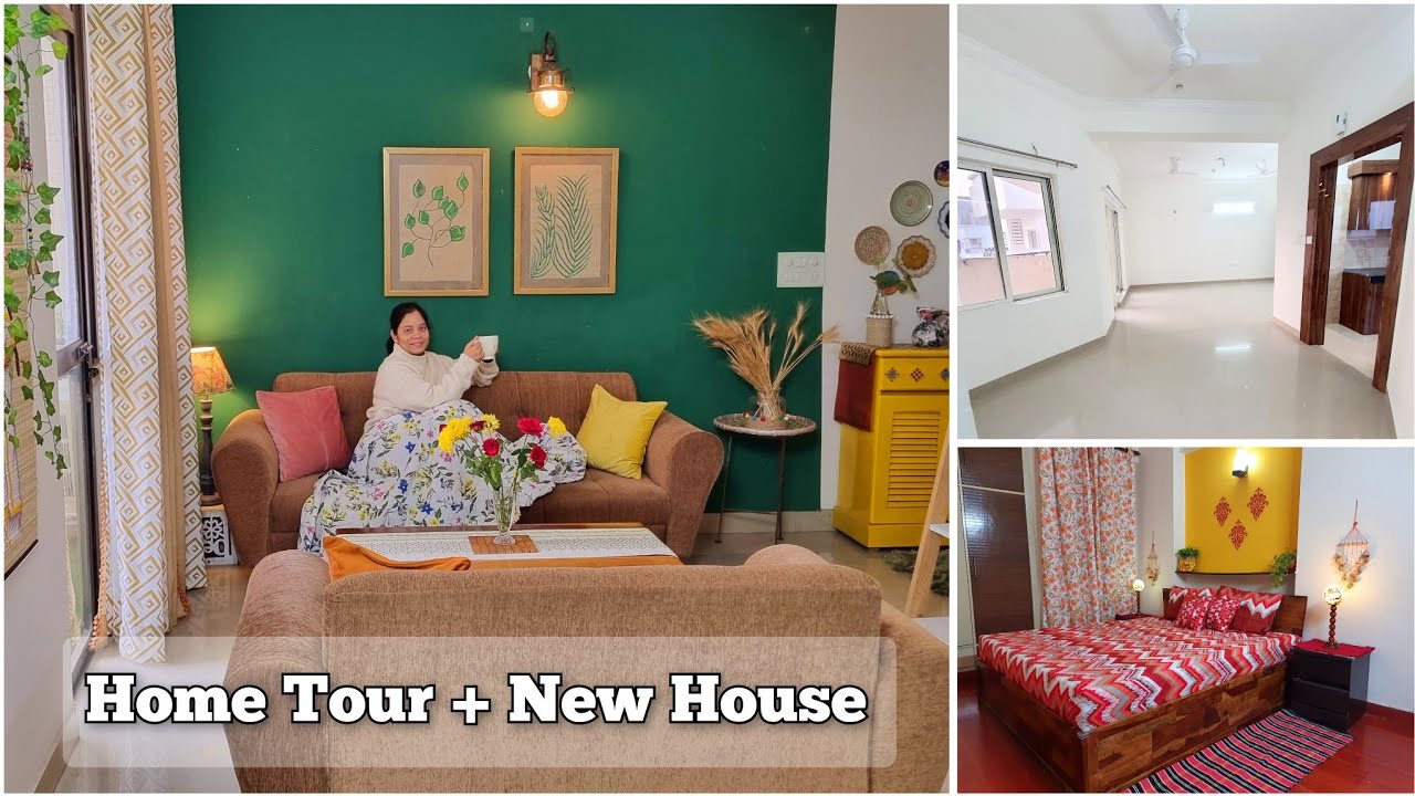3BHK Home Tour New Empty House Tour Mera Naya Ghar YouTube