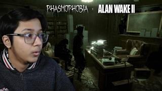 ALAN WAKE EVENT COMPLETED IN PHASMOPHOBIA LIVE GAMEPLAY (VERTICAL) 🔴
