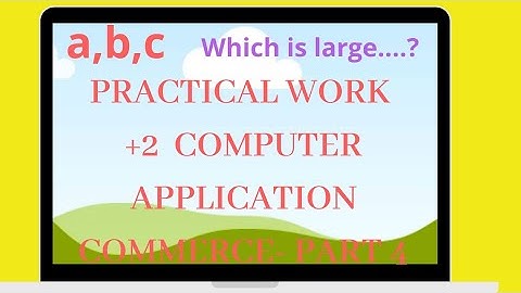 practical work/part 3/commerce computer application/largest among three numbers.
