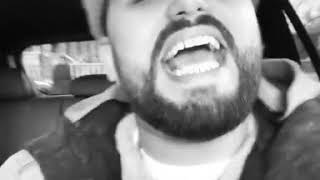 GASHI Raps His Song 'Bitch Up' In His Car
