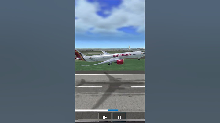 Air India Soft landing at Delhi Airport #rap #hiphop #airplane #aviation #flightsimulator
