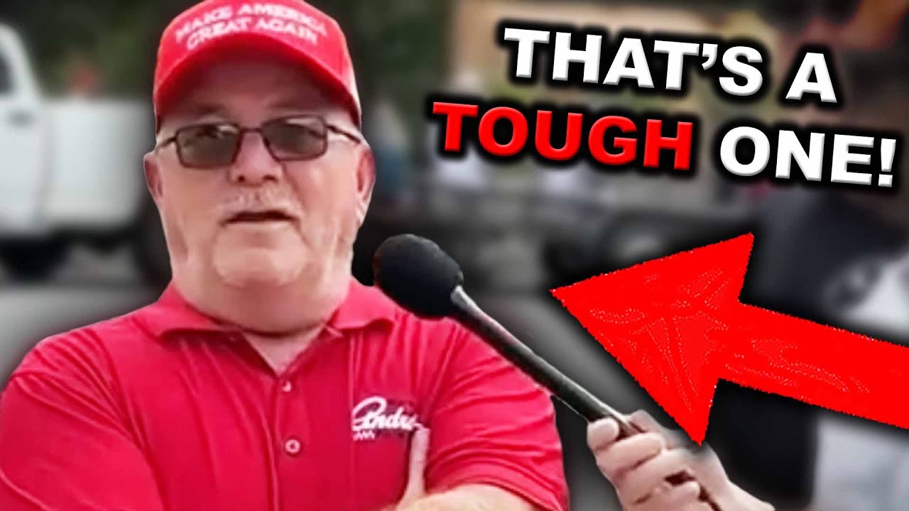 Trump Supporters PANIC When Asked Why They Support Him