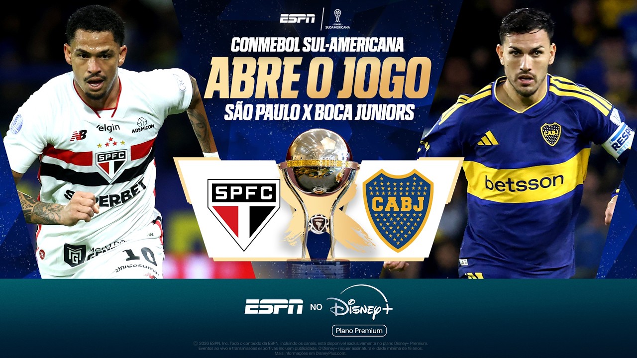 Imagem ilustrativa sobre Boca Juniors avança à semifinal, elimina São Paulo e encara Vasco na Sul‑Americana