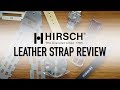 Hirsch Leather Straps - Liberty, Ranger, Buffalo, Performance, James, Arne, Rebel