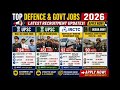 12th Pass Defence Jobs 2026 🚨 NDA, TES 56 &amp; IRCTC Recruitment