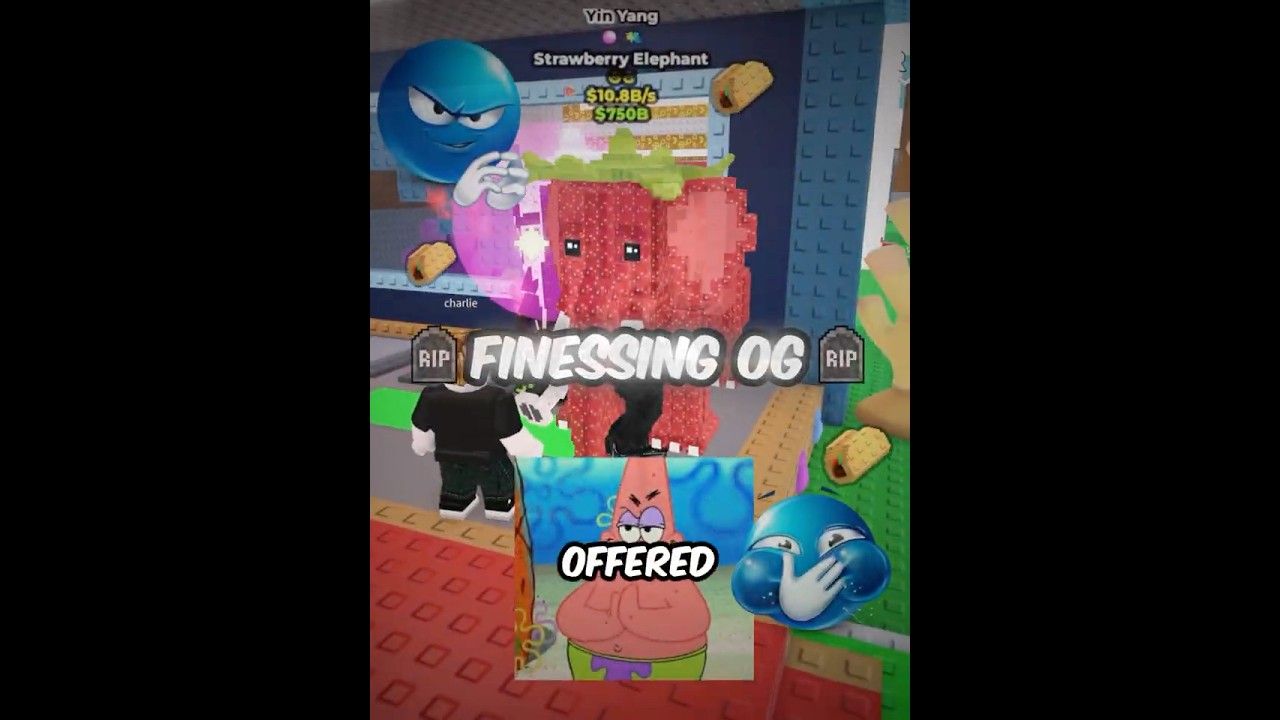 Finessing The Rarest Yin Yang OG Brainrot...  #roblox #stealabrainrot
