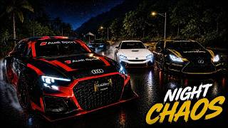Audi RS3 Night Racing Chaos! 😱 | Motorfest PS5