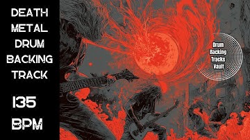 135 BPM Death Metal Drum Track – Heavy Mid-Tempo Brutality