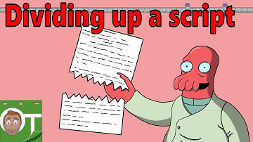 Breaking down an animation script - ready to build a storyboard/animatic - Futurama Fan Film