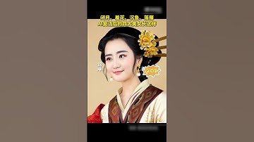 Thumbnail of View AI's renditions of Xi Shi and the other Three Great Beauties of Ancient China! 看AI还原中华古代四大美女的模样
