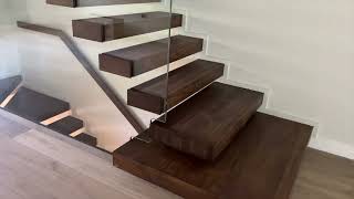 Floating Staircase With Caps | DDC London