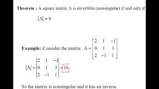 Lecture 26: Properties of determinants 3