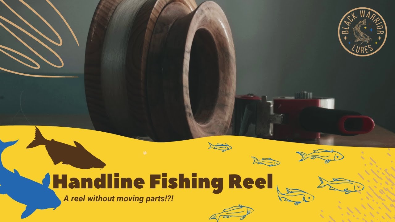 Handline Fishing Reel  No Moving Parts! 