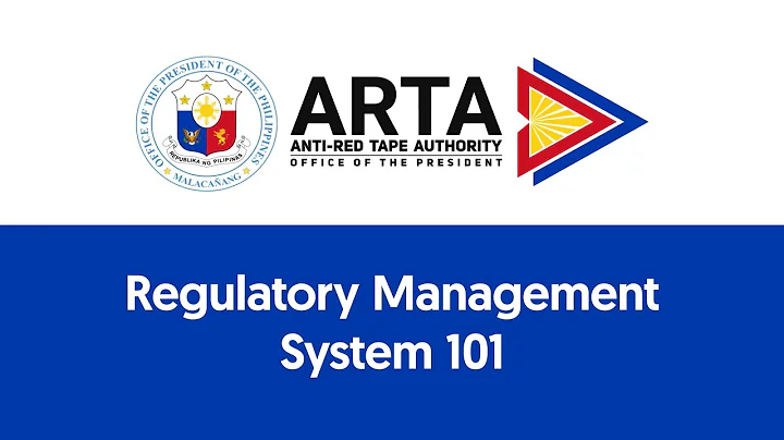 Module 1: Regulatory Management System (RMS) 101