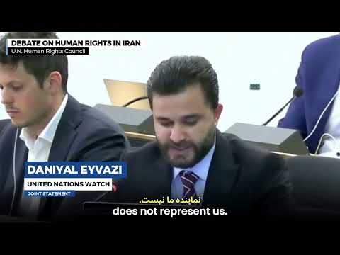 Iranian Massacre Survivor SLAMS Regime to Their Faces at UN (They Tried to Silence Him)