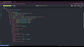 Number Guessing Game (HTML5, CSS, REACT, JS)