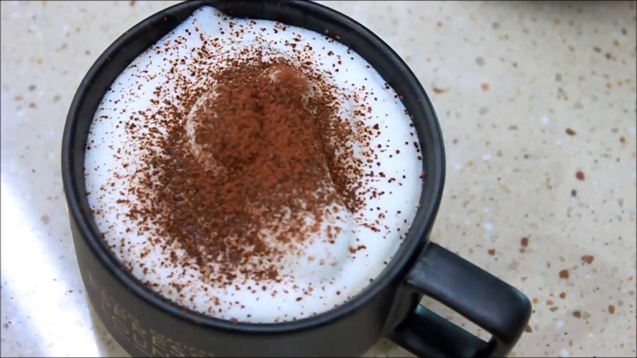 브레빌 거품기 카페라떼 만들기_ Breville Milk Frother BMF600 caffe latte YouTube