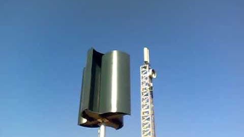 GEOL da 6 kW Microgeneratore eolico ad asse verticale VAWT - Newtak