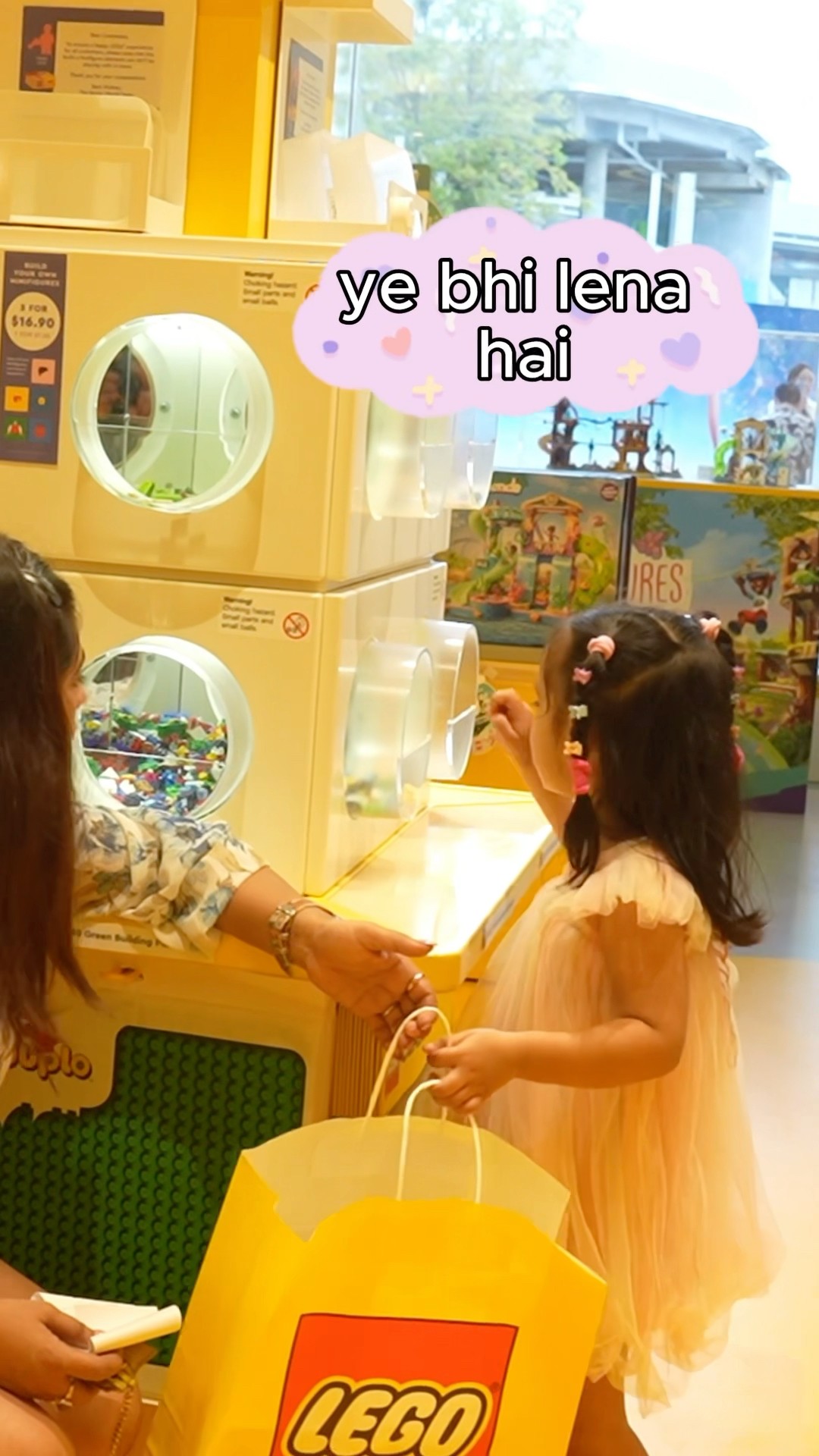 Aadya ne  Lego store me mummy ki laga di waat | Littleglove #comedy #babyshopping