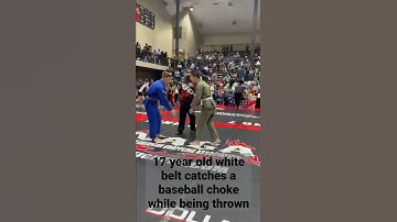 My 17-year old student catching his opponent with a Baseball Bat Choke #shortsfeed #shortsviral